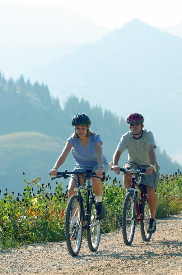 Mountain Biking in Big Cottonwood Canyon