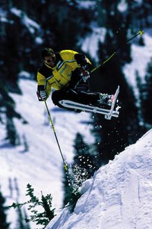 Skiing at Snowbird