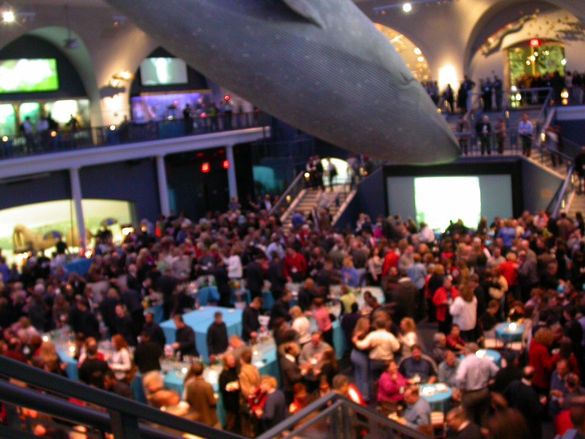 Thousands of American Bus Marketplace enjoy the Hospitality at the American Museum.