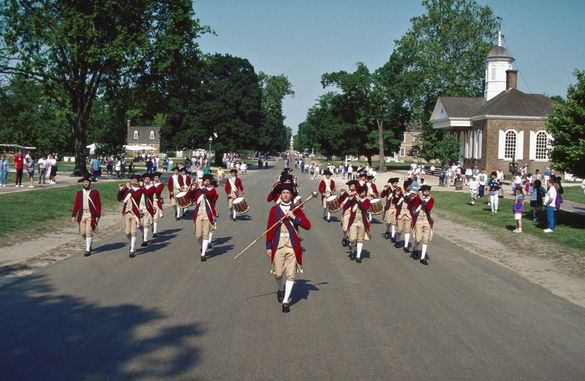 Clad in colorful red uniforms so they could be easily distinguished from their armed colleagues dressed in blue, field musicians