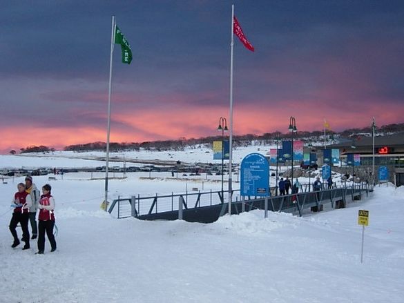 Perisher Blue has 4 resort areas open