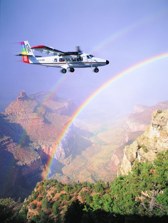Las Vegas visitors enjoy Scenic views of Grand Canyon