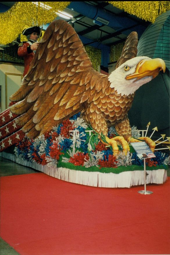 See Former Rose Parade Floats Up Close
