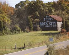 Rock City Banrs: An American Icon: Photo by David Jenkins