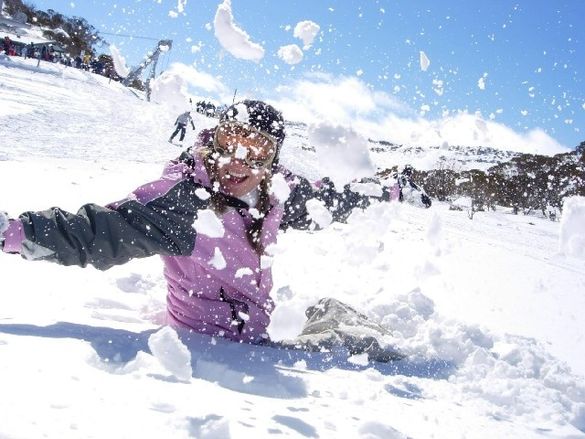 Awesome spring snow