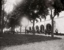 Bad Gögging blickt auf 100 Jahre ungebrochene Tradition als angesehener Gesundheitsort. Das abgebildete „Römerbad“ und das etwas jüngere „Kaiser Trajan“ sind die ältesten, heute noch bestehenden Badehäuser in Bad Gögging.