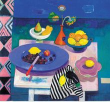 Painting by Leon Morrocco RGI ARSA