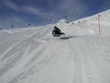 Airboarding at Schweitzer Mountain