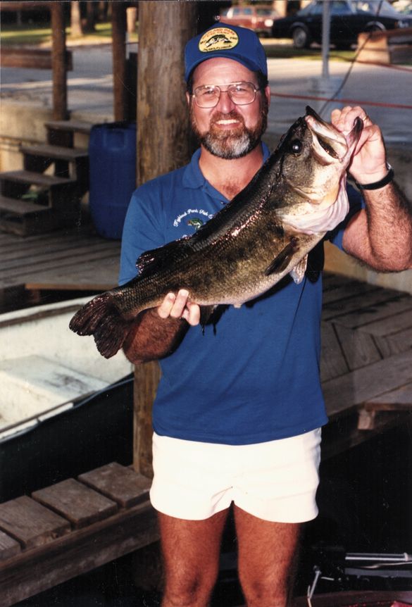 Largemouth black bass