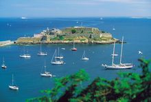 Castle Cornet and Havelet Bay