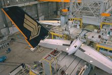 The First Singapore Airlines A380