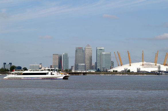 Thames Clippers & Millenium Dome