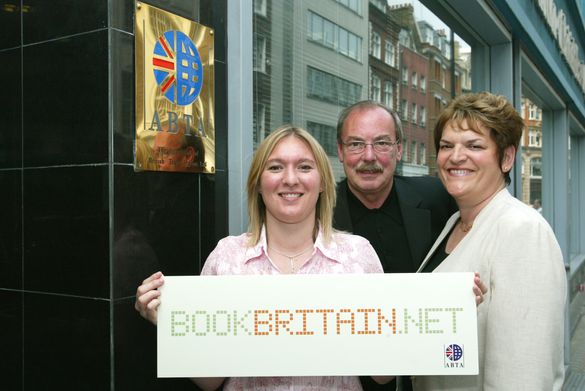 ABTA staff launching Book Britain