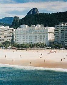 Copacabana Palace Hotel in Rio de Janeiro