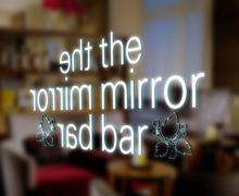 The mirror Bar at The Landmark Hotel