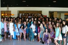 Photo of General Manager, Mr Claudio Nardini with all contestants