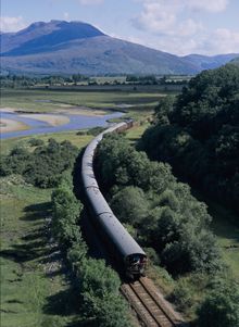 Royal Scotsman Aerial