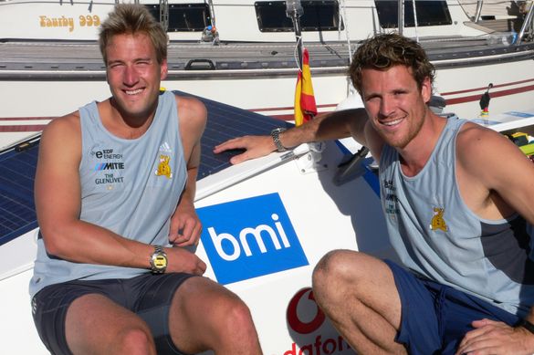 Ben Fogle and James Cracknell