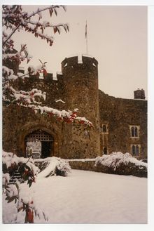 Amberley Castle in the Snow