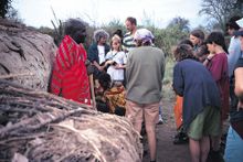 Kenya- Meeting warriors