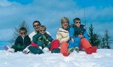 sainte foy premiere neige family