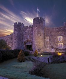 Amberley Castle Floodlit