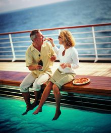 Couple by Pool