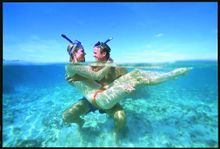 Couple In Water