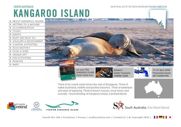 www.tourkangarooisland.com.au Home Page
