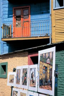 Colours of Argentina - La Boca Paintings