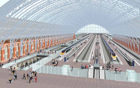 St Pancras Platforms