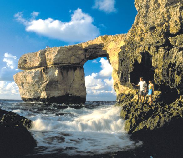 British Cyclists Get On Their Bike On Gozo For The First Time