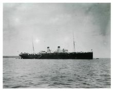 The SMS Cormoran, as she looked in 1914