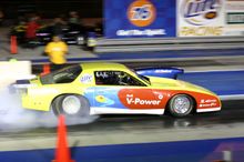 Night time races at Smokin' Wheels
