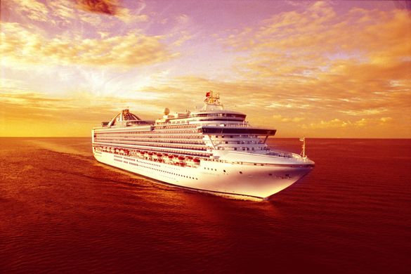 Emerald_sunset. Princess Cruises