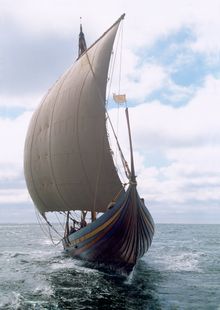 The viking vessel the Seastallion. Discover The Past Of Modern Day Denmark And Sweden