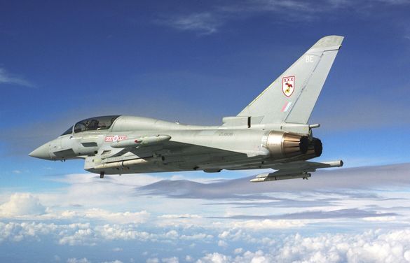 The Eurofighter Typhoon