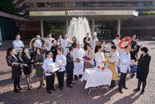 The Team at InterContinental Hong Kong  Celebrates Forbes Five Star Service
