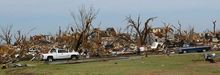 Mass Destruction. Tornado Flattens Town In Kansas