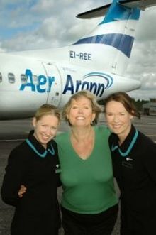 Anne Packer and Hostesses