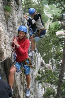 Heart Stopping Mountain Views Coupled With Exhilarating Alpine Sports In The Luxury Resort Of Sainte Foy. Via Ferrata