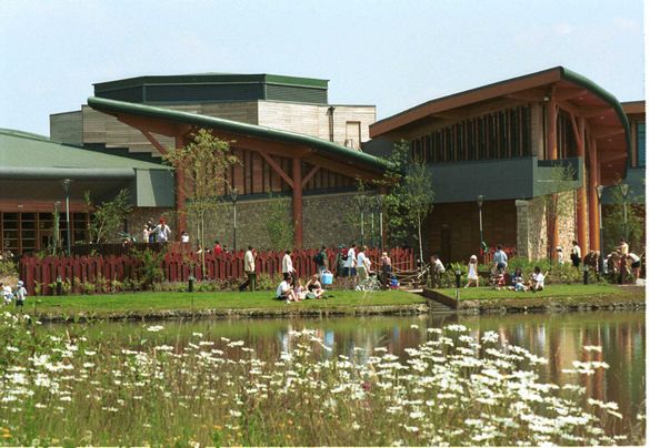 Conkers Discovery Centre, built on reclaimed colliery site