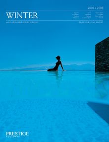 Prestige Holidays Launches Winter 2007/8 Brochure And Reveals Stylish New Identity