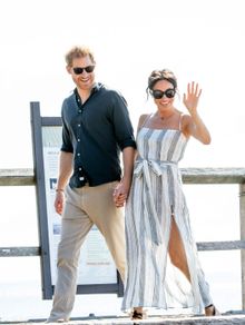 The Duke and Duchess of Sussex - Kingfisher Bay Resort jetty