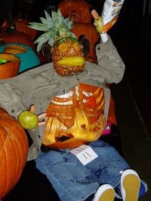One of last year's submissions for Most Original Pumpkin