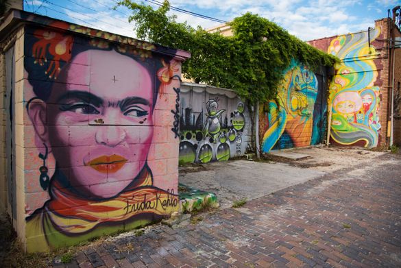 Frida Khalo, St. Pete Mural Tour