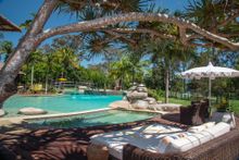 Makepeace Island, Sir Richard Branson’s heart-shaped home on the Sunshine Coast, has reopened its doors after extensive renovations