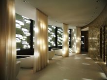 Treatments are at the exclusive new 4,000 square metre Dolder Grand Spa, a unique 'temple dedicated to well-being' created by 
