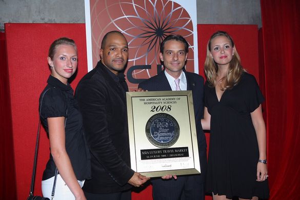 Asia Luxury Travel Market, presented with the prestigious Five Star Diamond Award by The American Academy of Hospitality Science