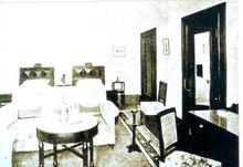 An early bedroom scene